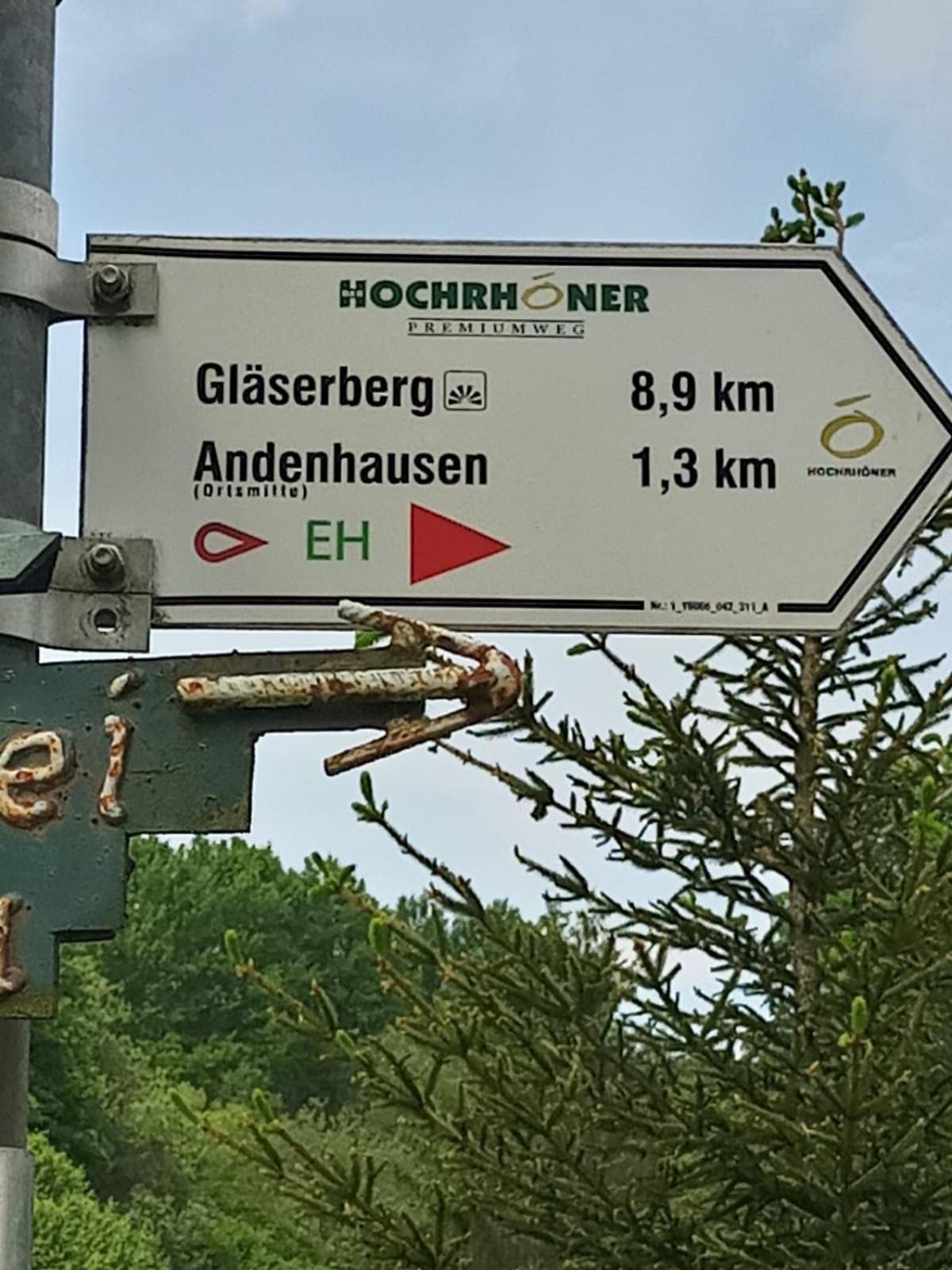 Ferienwohnung Am Hochrhoener Andenhausen Luaran gambar